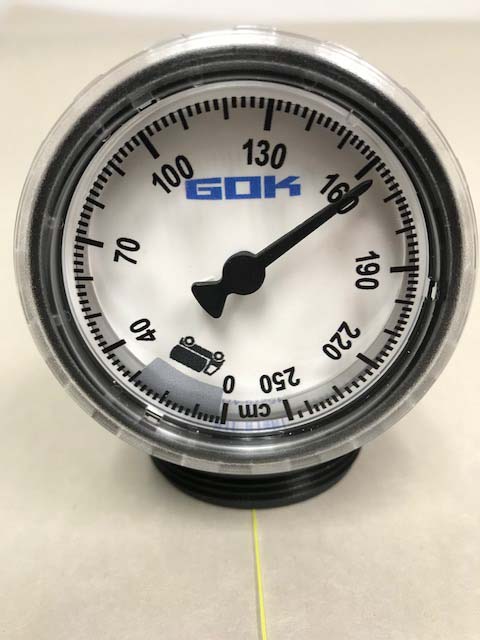 tank level gauge, fuel tank gauge, oil tank gauge, def tank gauge, waste oil gauge, bio-fuel gauge, mechanical tank level gauge