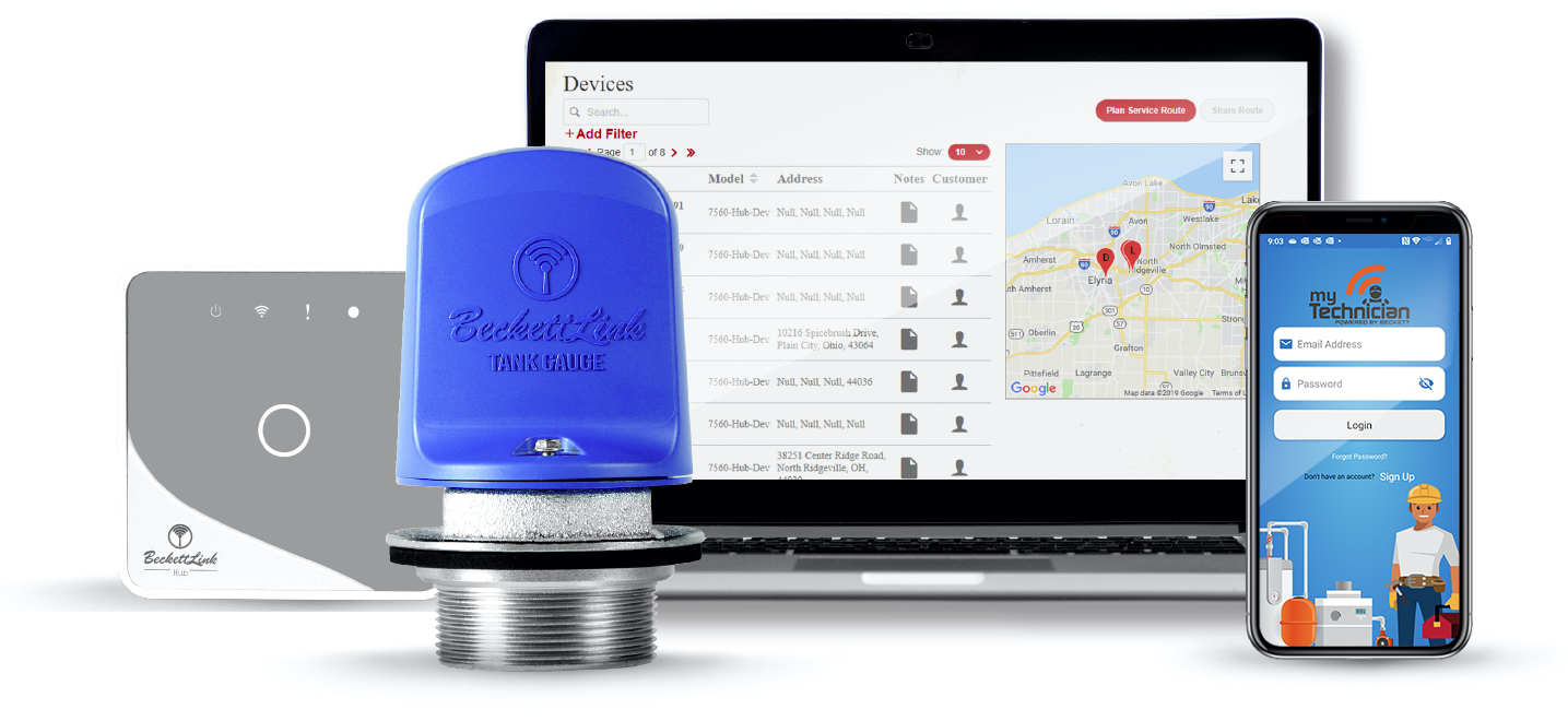 wireless oil tank gauge, oil tank level monitor, tank gauge, bedckettlink, oil tank gauge