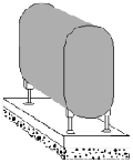 vertical tank